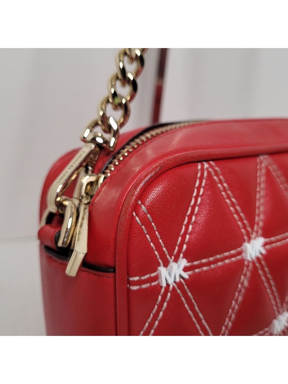 Michael Kors Ginny Quilted Leather Crossbody 32S9LF5M24 - Picture 10 of 16